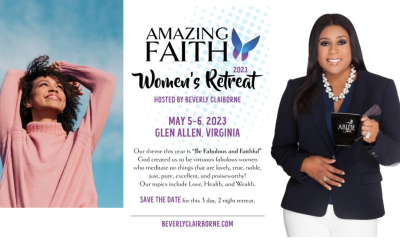 Jump Start Your Year With Saving The Dates For The 2023 Amazing Faith Retreat
