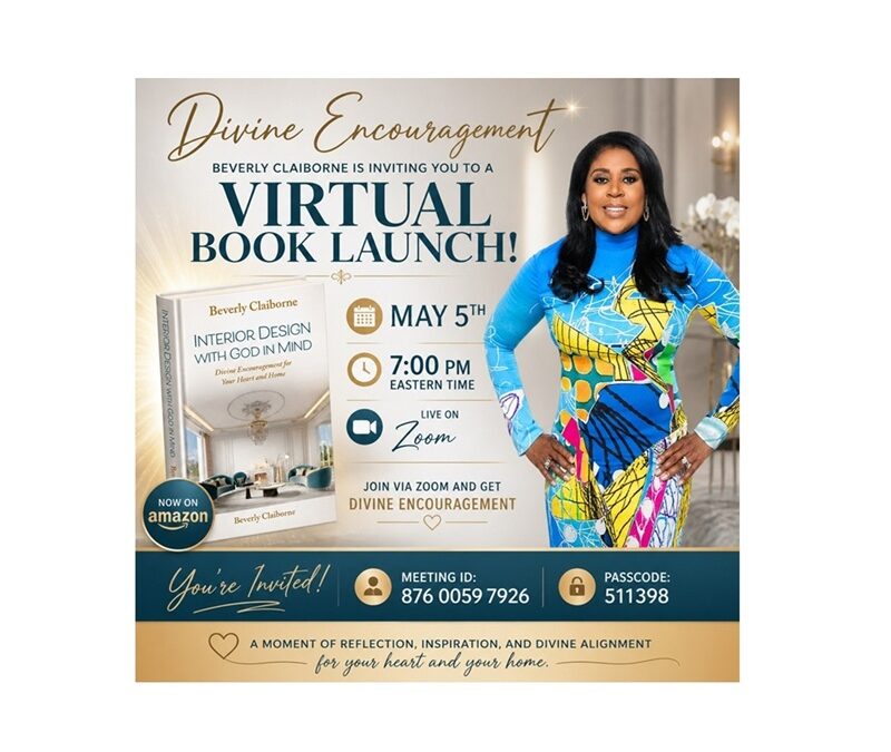 Book Launch - Interior Design With God in Mind