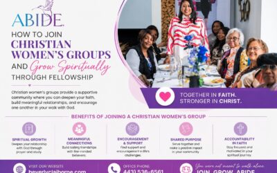 How to Join Christian Women’s Groups and Grow Spiritually Through Fellowship